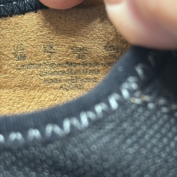 NATURALIZER 'ACORN' BLACK SUEDE & LEATHER LEATHER ZIP-UP FLATS, SIZE 9 comfort - Picture 3 of 6